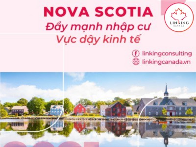 Nova Scotia đẩy mạnh nhập cư vực dậy kinh tế
