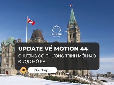 UPDATE VỀ MOTION 44 - CHƯA CÓ CHƯƠNG TRÌNH MỚI NÀO ĐƯỢC MỞ RA