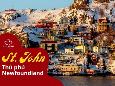 Thành phố St. John - Thủ phủ Newfoundland